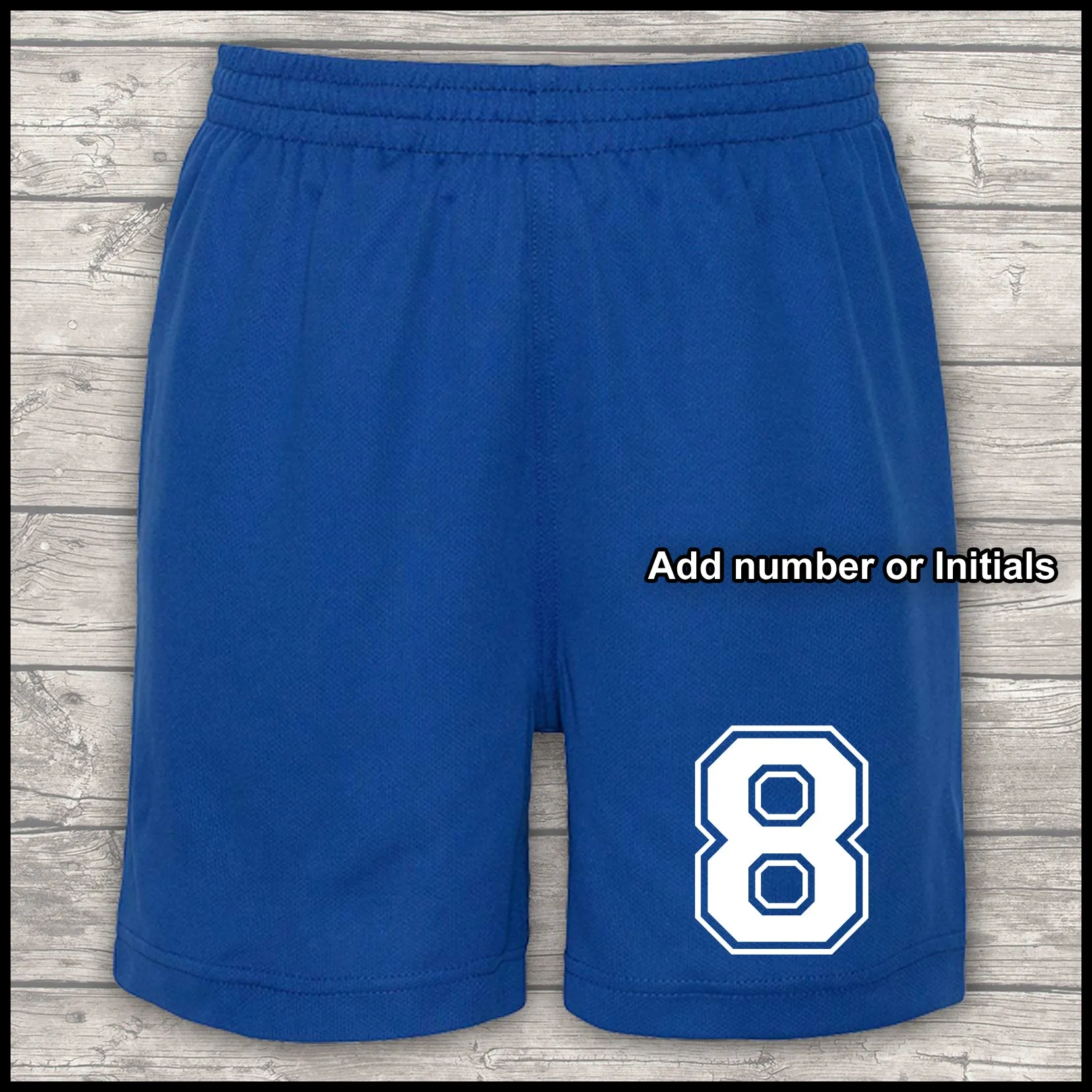 Football Shirt Football Kit Boot Bag Sports Set Water Bottle and Gym Bag Shorts Royal Blue and White Back To School