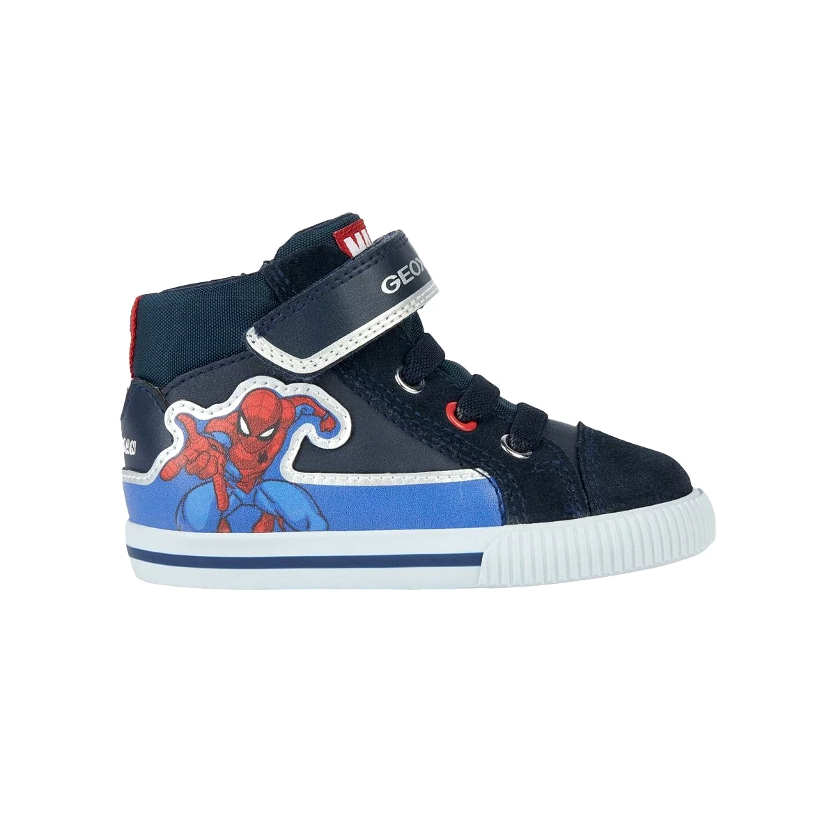 Geox Toddler's Kilwi Navy Royal Spiderman