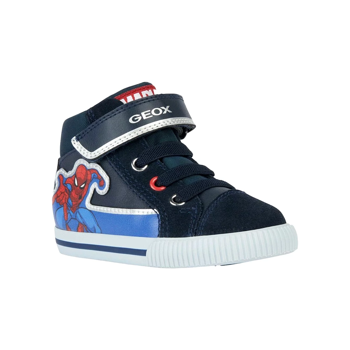 Geox Toddler's Kilwi Navy Royal Spiderman