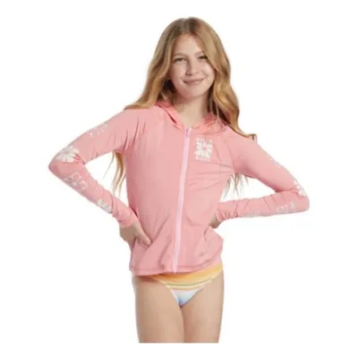 Girls' Billabong Core Suf Daze Hooded Swim Rashguard