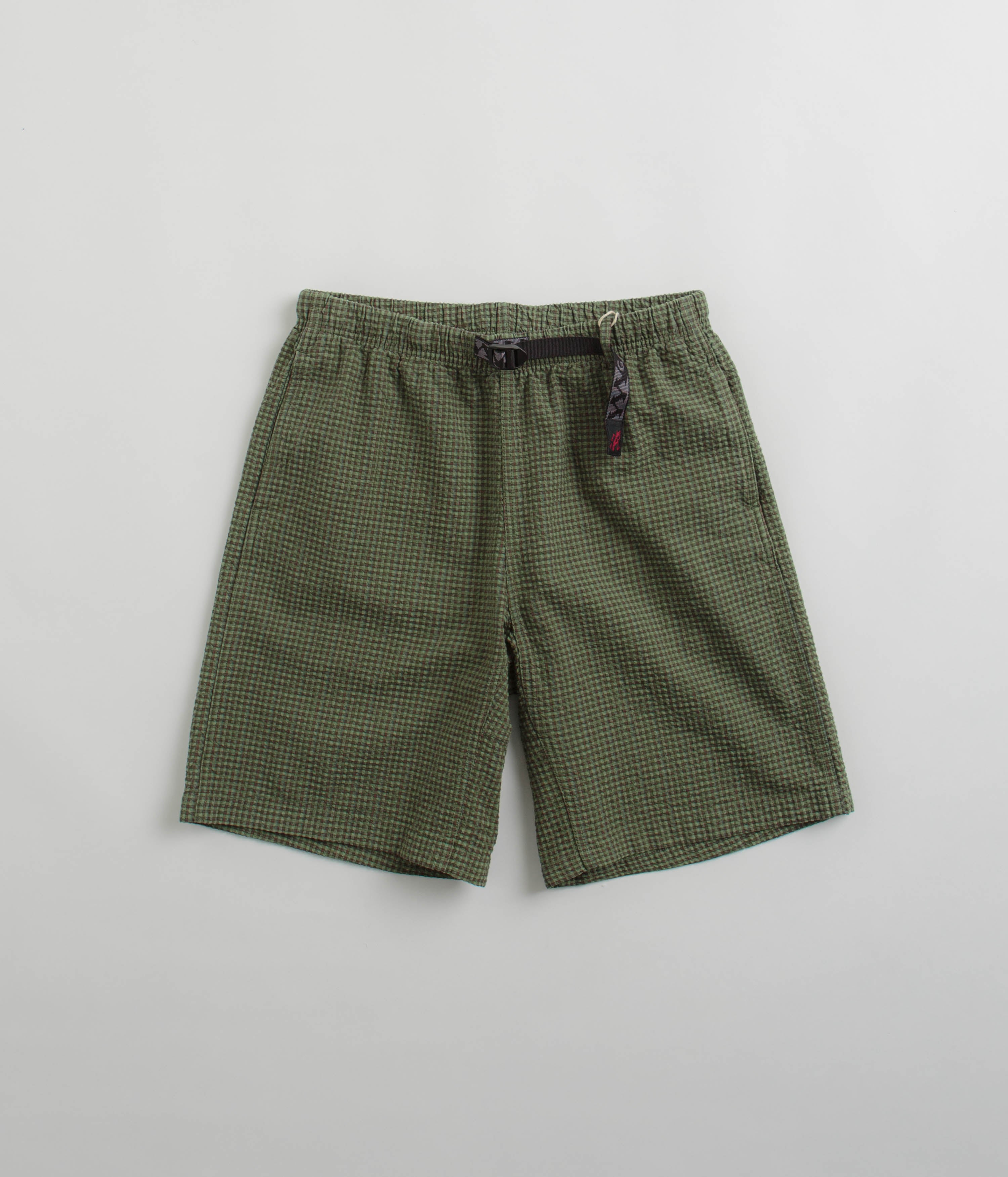 Gramicci OG Micro Plaid Seersucker G-Shorts - Mint