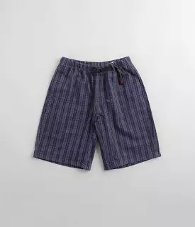 Gramicci OG Yarn Dye Dobby Plaid Jam Shorts - Deep Twilight