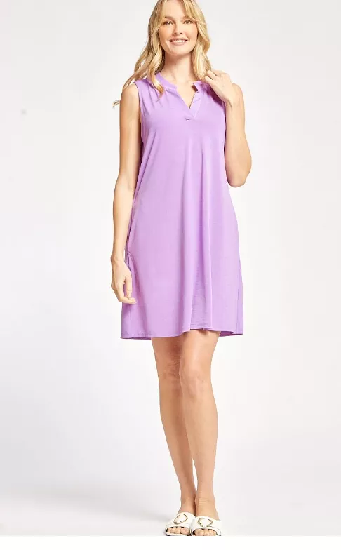 Greatest of Times Tank Dress - Lavender