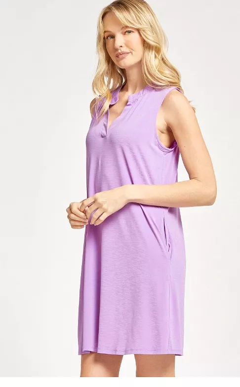 Greatest of Times Tank Dress - Lavender