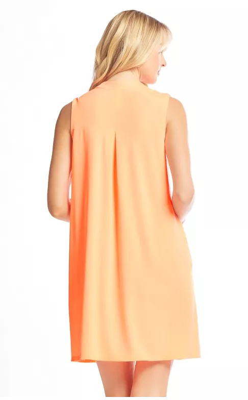 Greatest of Times Tank Dress - Neon Orange