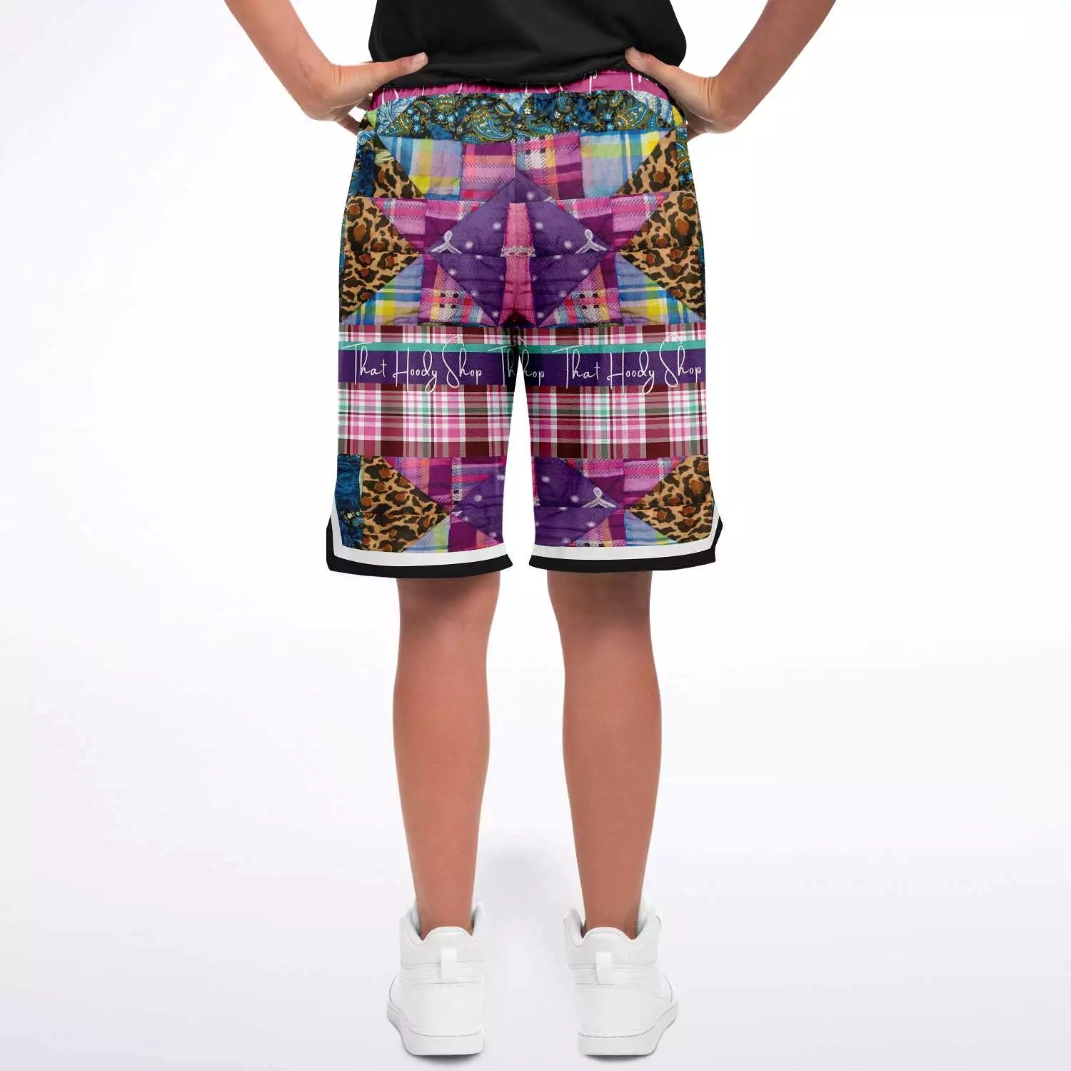 Gypsy Queen Purple Basketball Shorts