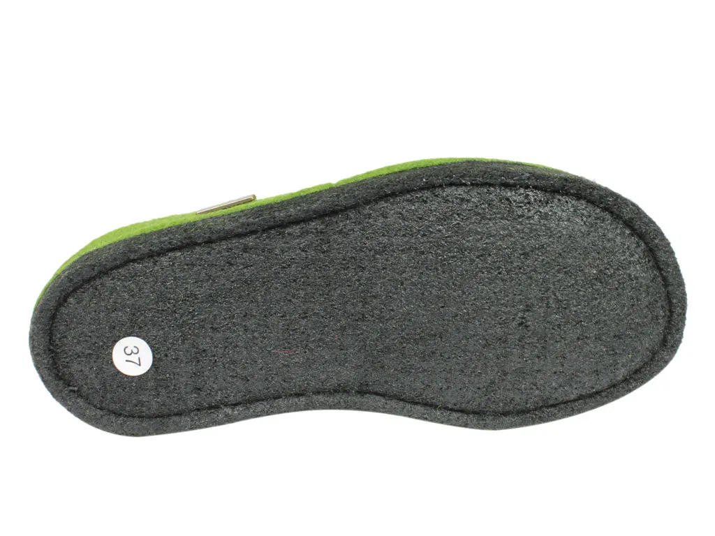 Haflinger Slippers Flair Soft Green