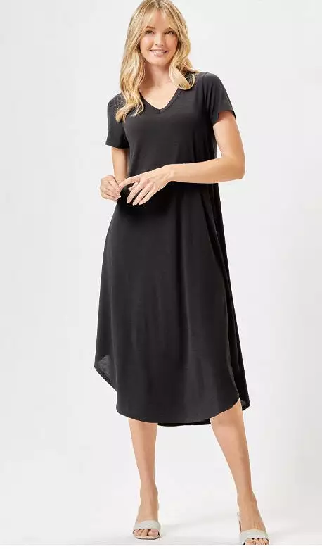 Hold Onto Hope Dress - Black