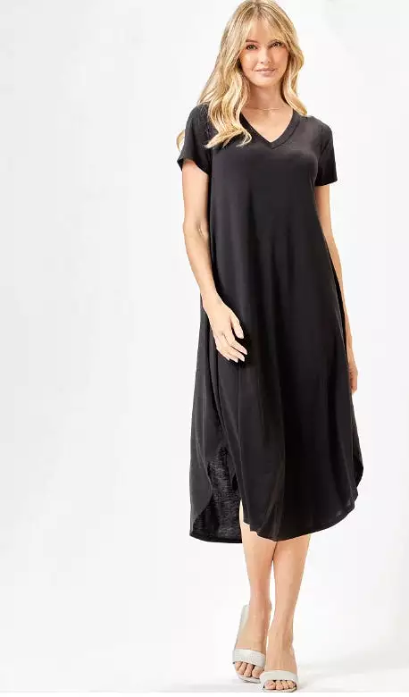 Hold Onto Hope Dress - Black