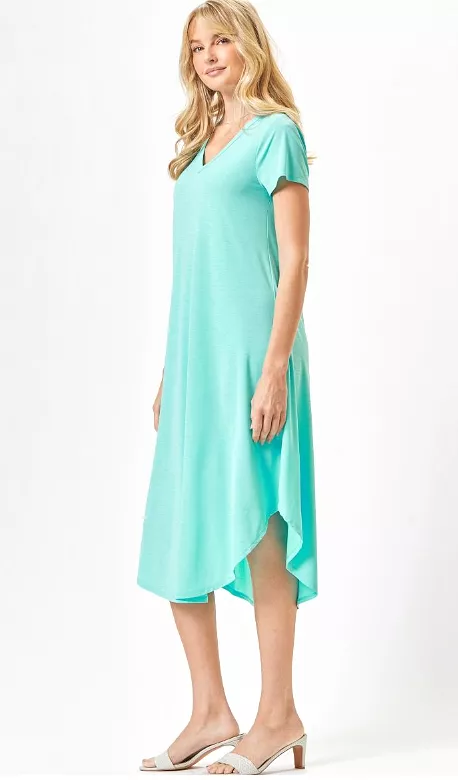 Hold Onto Hope Dress - Neon Blue