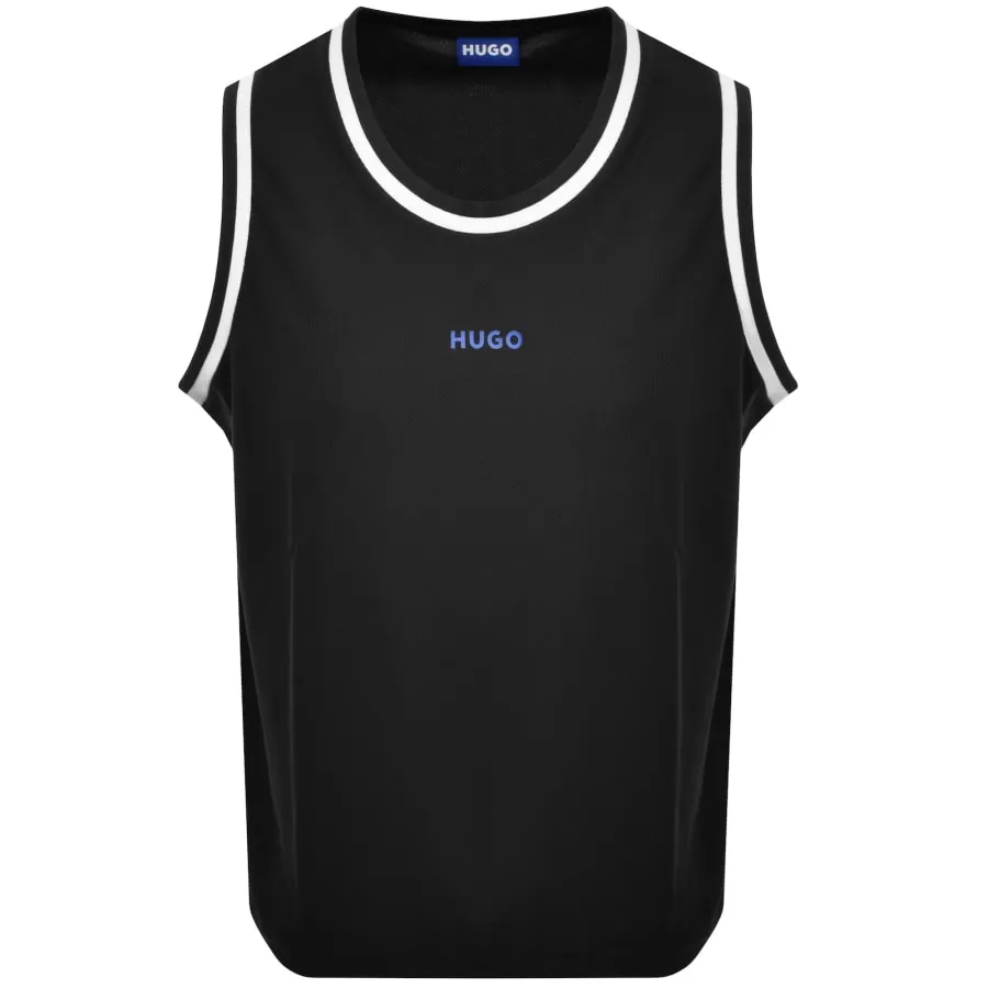 HUGO Blue Naximos Vest Black