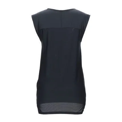 Hydrogen  |Crew Neck Nylon Sleeveless Street Style Plain Logo