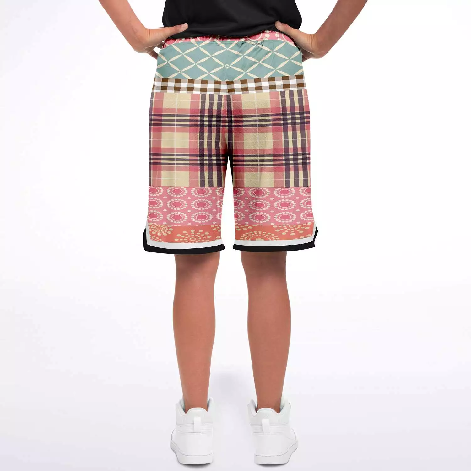 Kaleidoscope Unisex Basketball Shorts