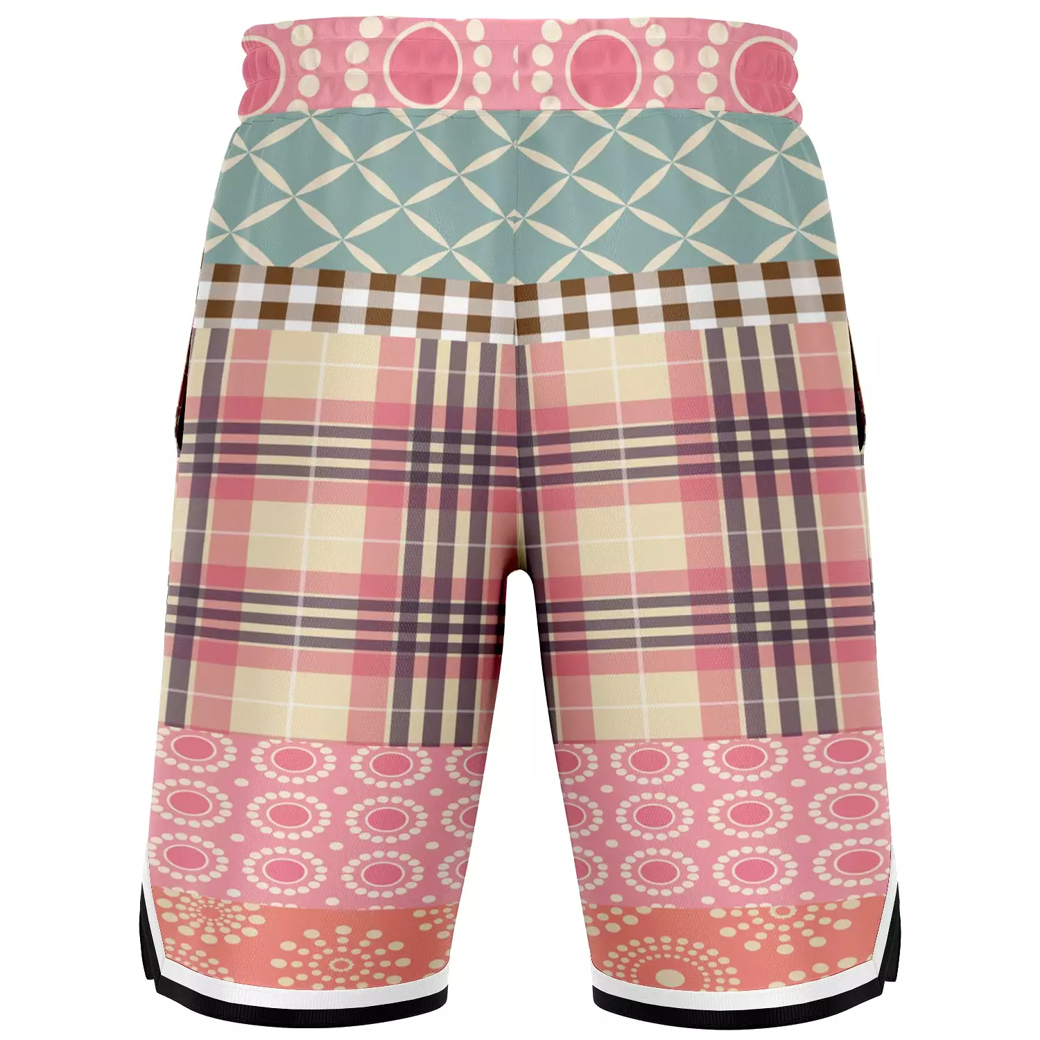 Kaleidoscope Unisex Basketball Shorts