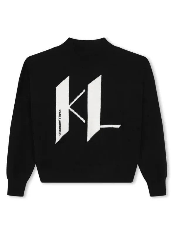 Karl Lagerfeld Jersey Logo Black