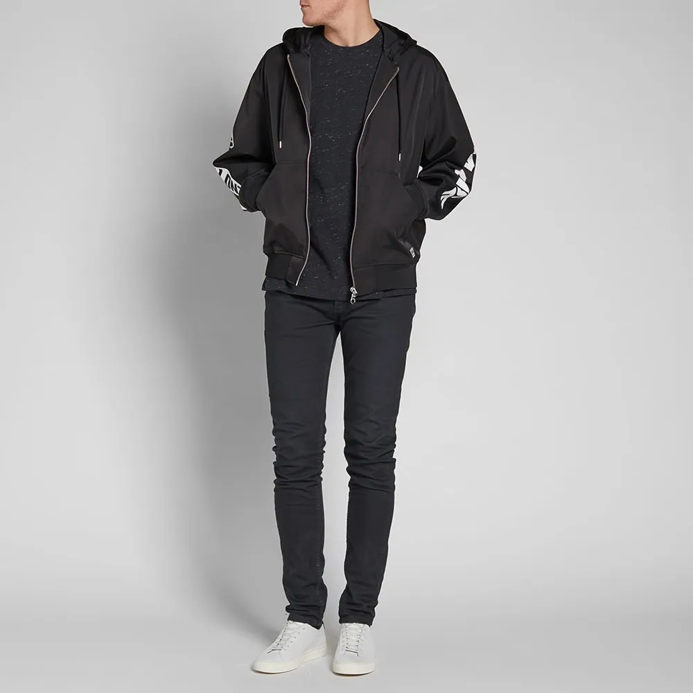 Kenzo Tech Cotton Hooded JacketBlack