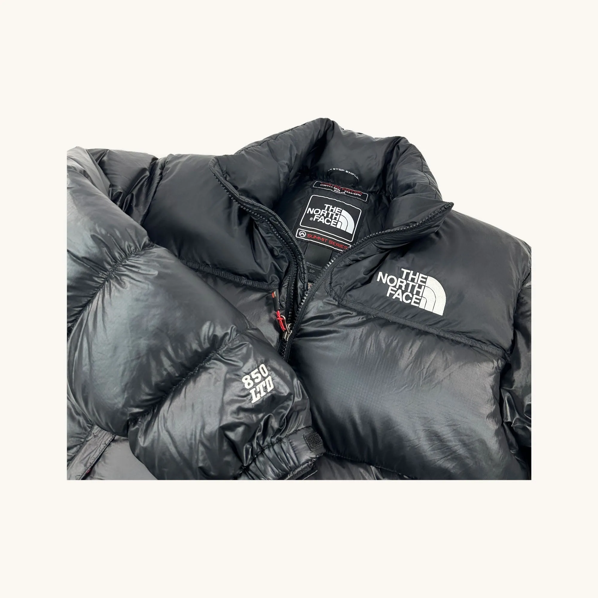 Limited Edition Black The North Face Nuptse 850 Puffer Jacket Coat (S)