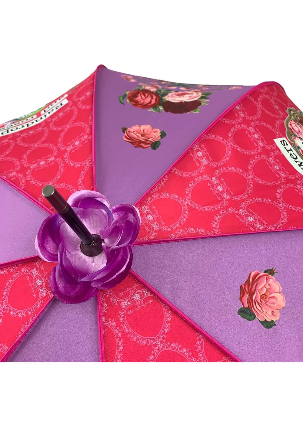 Loving Rain Darling Diva's Raindrops and Roses Boutique Umbrella