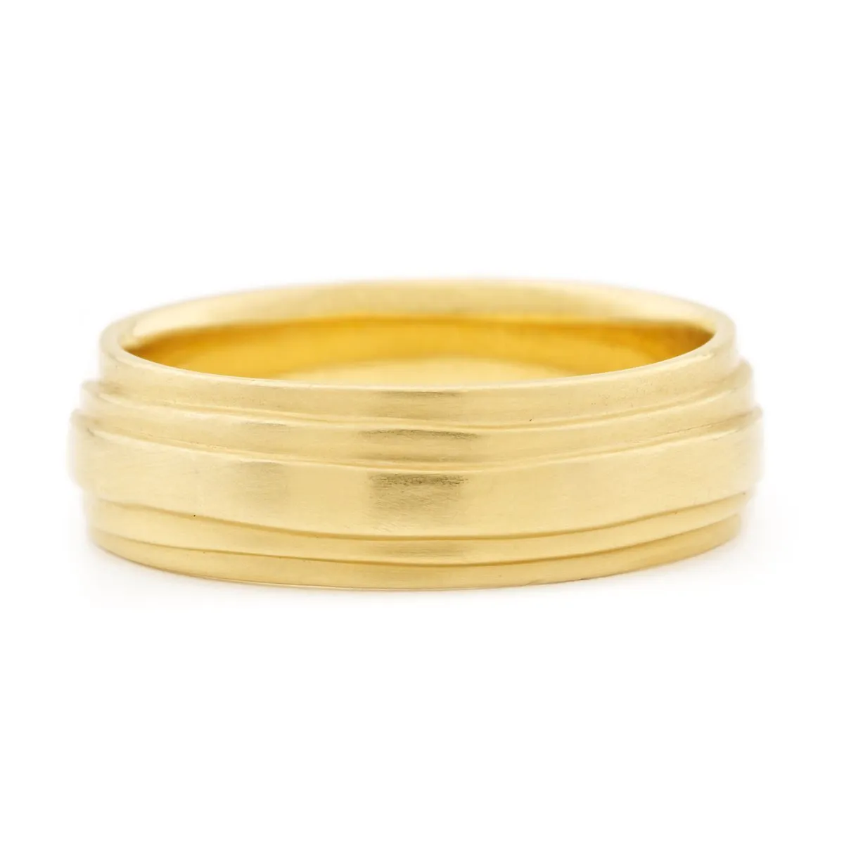 Men's Gold Wrap Band