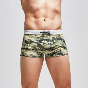 Men's Sexy Camouflage Beach Surfing Trunks Swimwear Beach Shorts