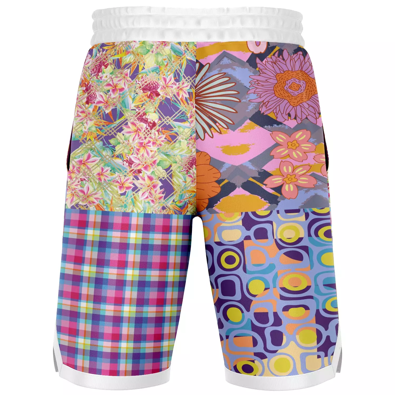 Mercury Retrograde Patchwork Basketball Shorts