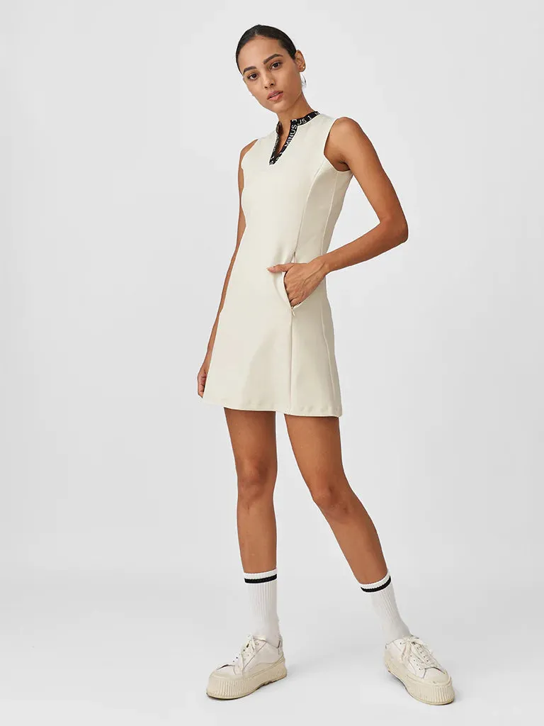 MINUS1 GOLF SLEEVELESS DRESS