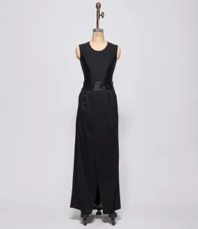 MM6 Maison Margiela Womens Long Tuxedo Skirt