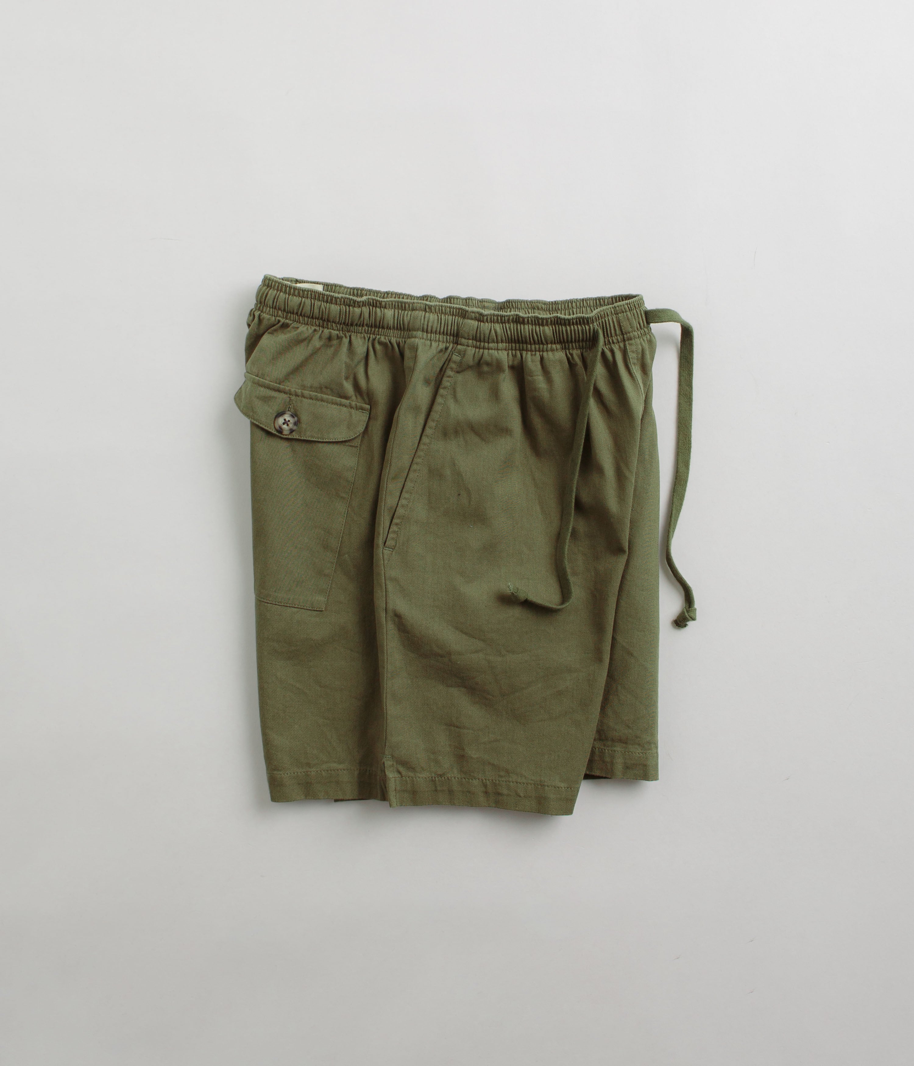 Mollusk Summer Shorts - Faded Mash Green