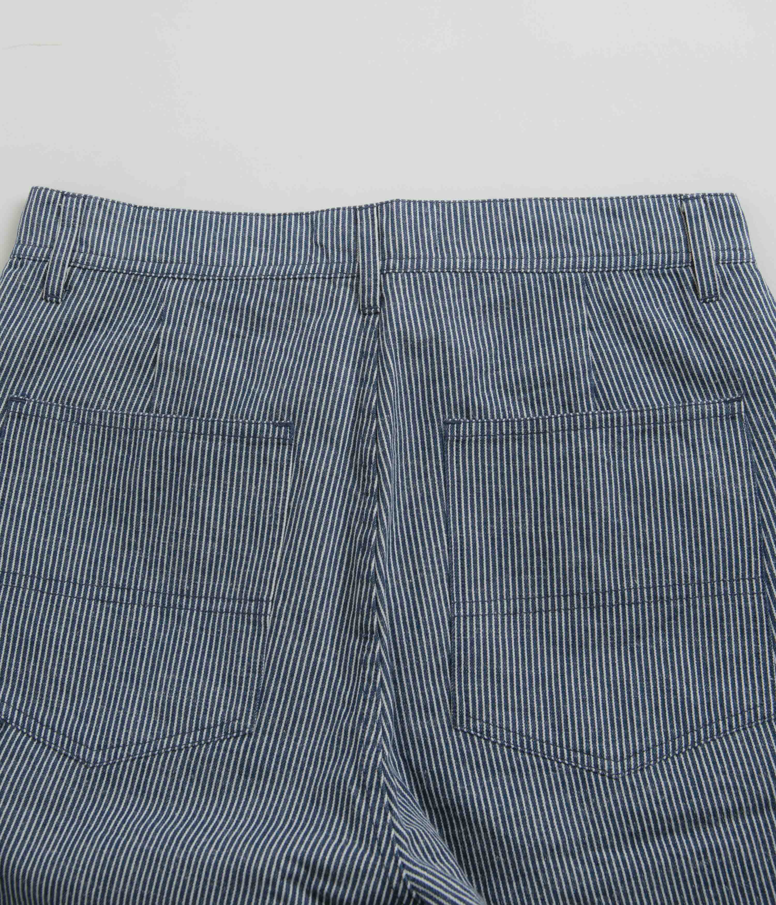 Mollusk Womens Painter Shorts - Railroad Stripe