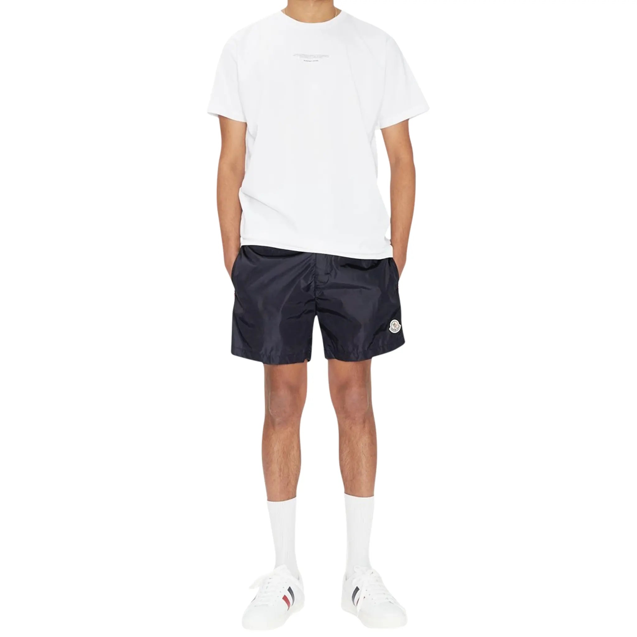 Moncler Navy Blue Swim Shorts