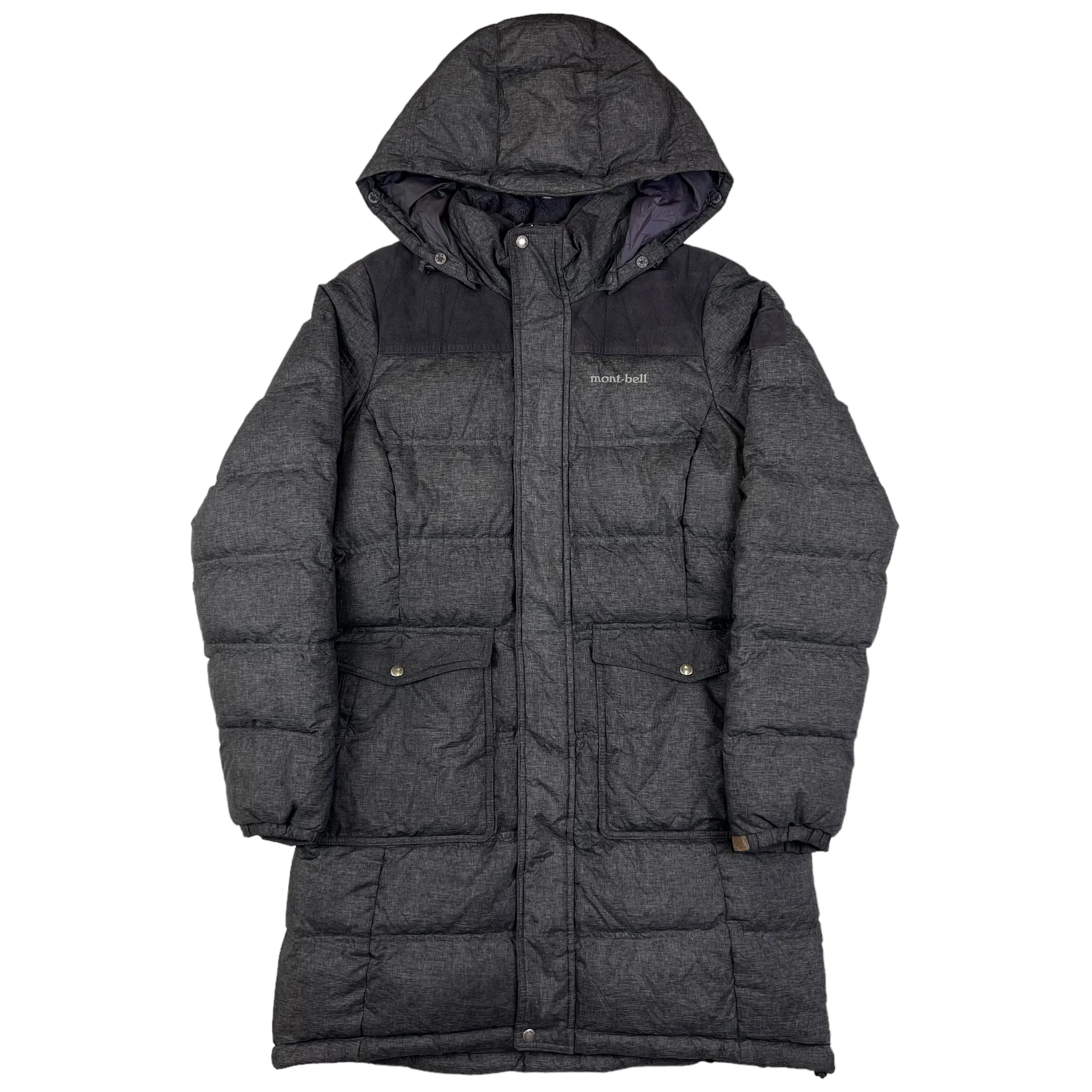 Montbell Hooded Long Puffer Coat