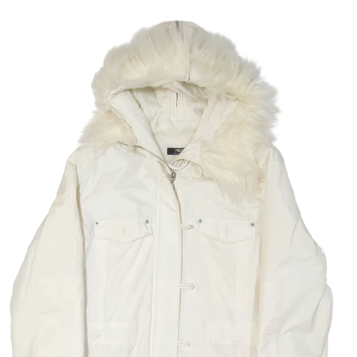 MORGAN Womens Chore Coat Cream M