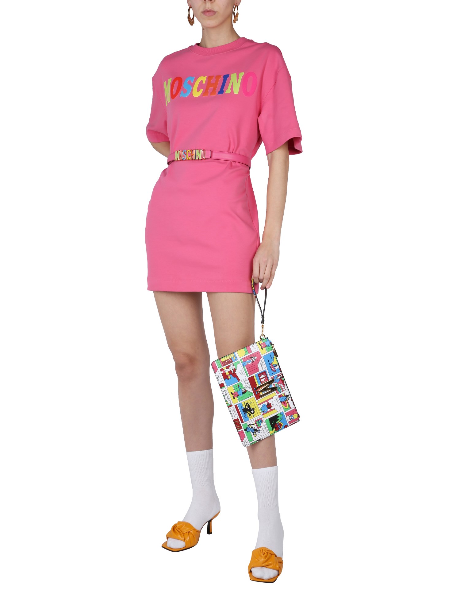 MOSCHINO    COTTON JERSEY DRESS