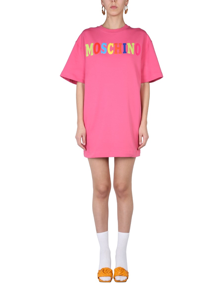 MOSCHINO    COTTON JERSEY DRESS