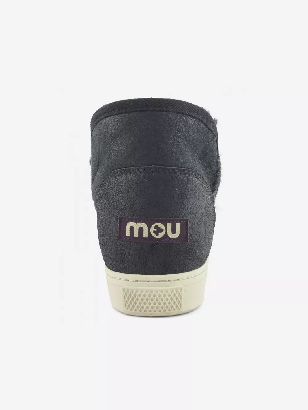 Mou Boots AI23-24 Eskimo Sneaker Cracked Black/Grey