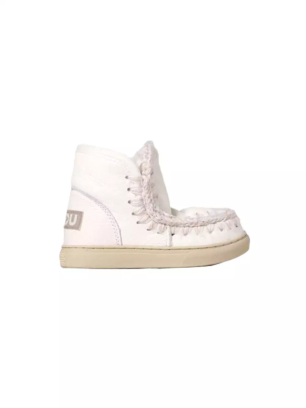 Mou Boots AI23-24 Eskimo Sneaker Kid Waxi White