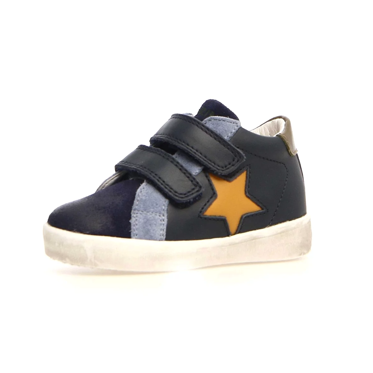 Naturino (Sizes 27-32) Dorrie Navy/Azure/Green Star