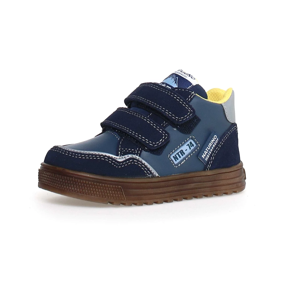 Naturino (Sizes 28-32) Ariton Navy/Gum Hi Waterproof