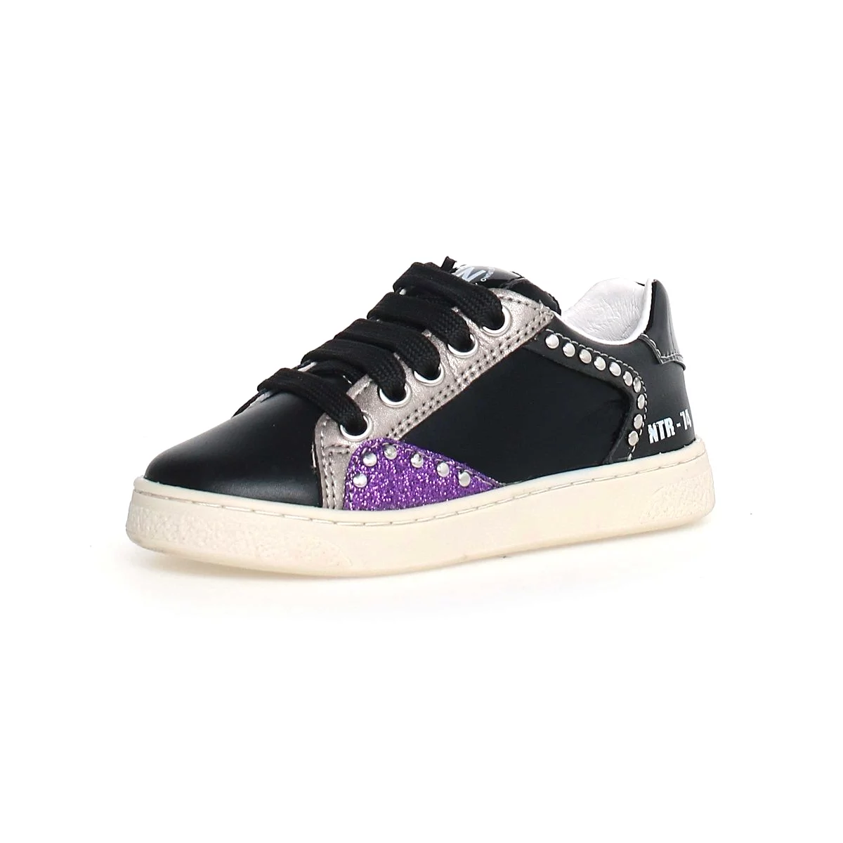 Naturino (Sizes 29-32) Quar Black/Purple/Rhinestone