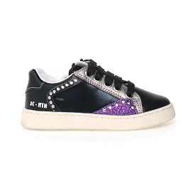 Naturino (Sizes 29-32) Quar Black/Purple/Rhinestone