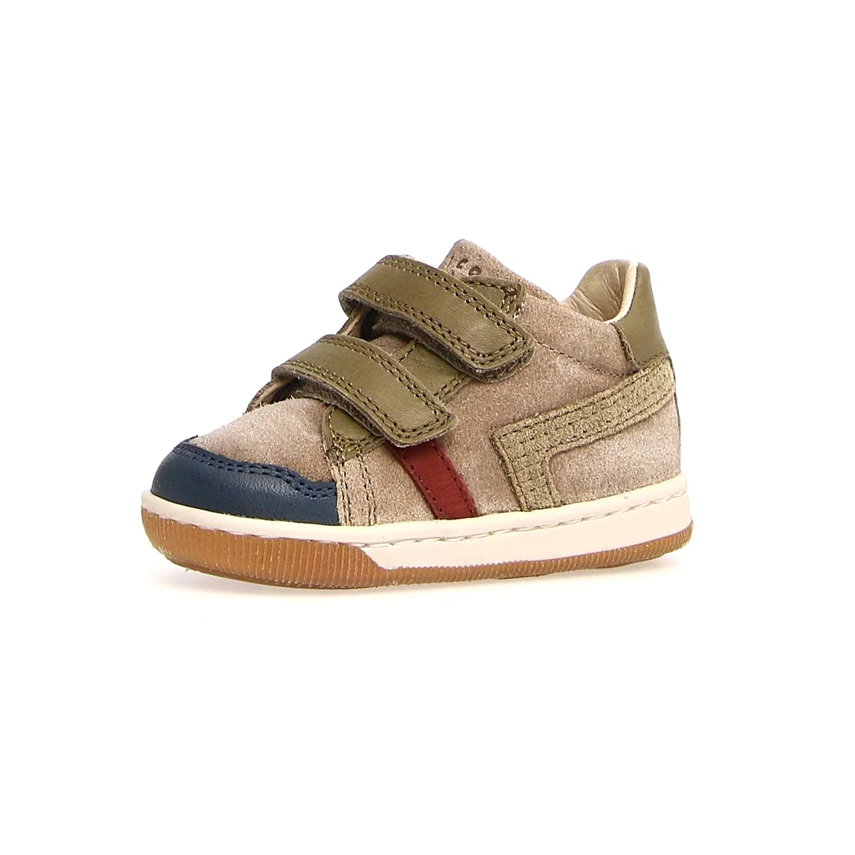 Naturino Toddler's (Sizes 21-26) Masienta Indigo/Taupe Suede Velcro