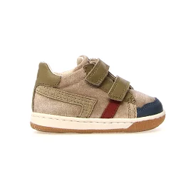 Naturino Toddler's (Sizes 21-26) Masienta Indigo/Taupe Suede Velcro