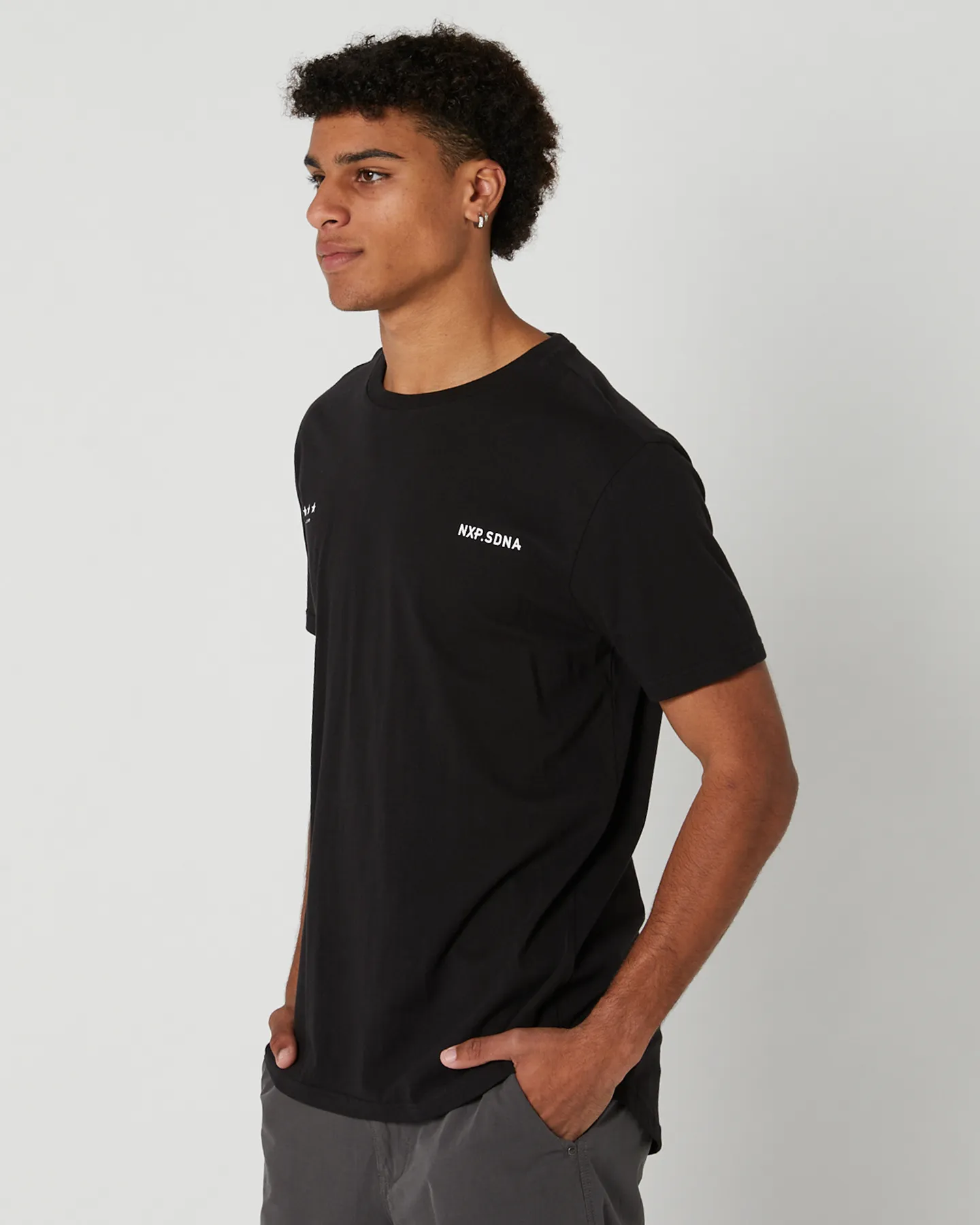 Nena And Pasadena Principle Cape Back Tee - Jet Black | SurfStitch