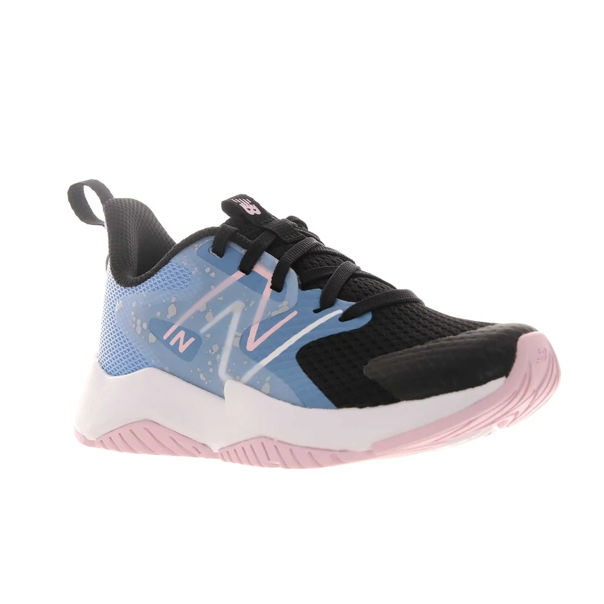 New Balance GS (Grade School) Rave Run v2 Black/Laguna