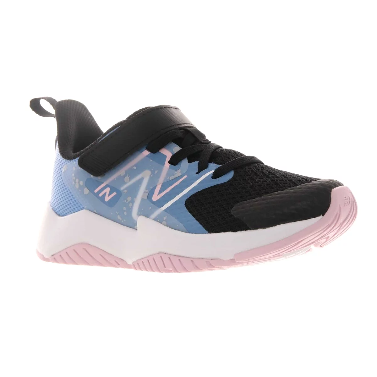 New Balance PS (Preschool) Rave Run v2 Bungee Lace with Hook-and-Loop Top Strap Black/Blue