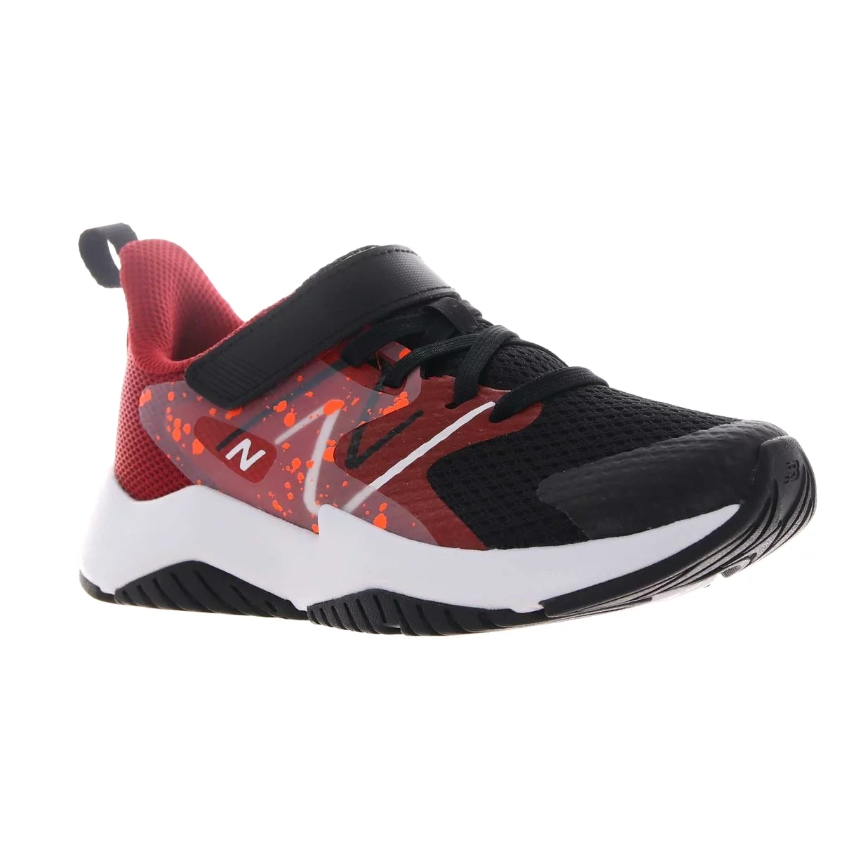 New Balance PS (Preschool) Rave Run v2 Bungee Lace with Hook-and-Loop Top Strap Black/Red