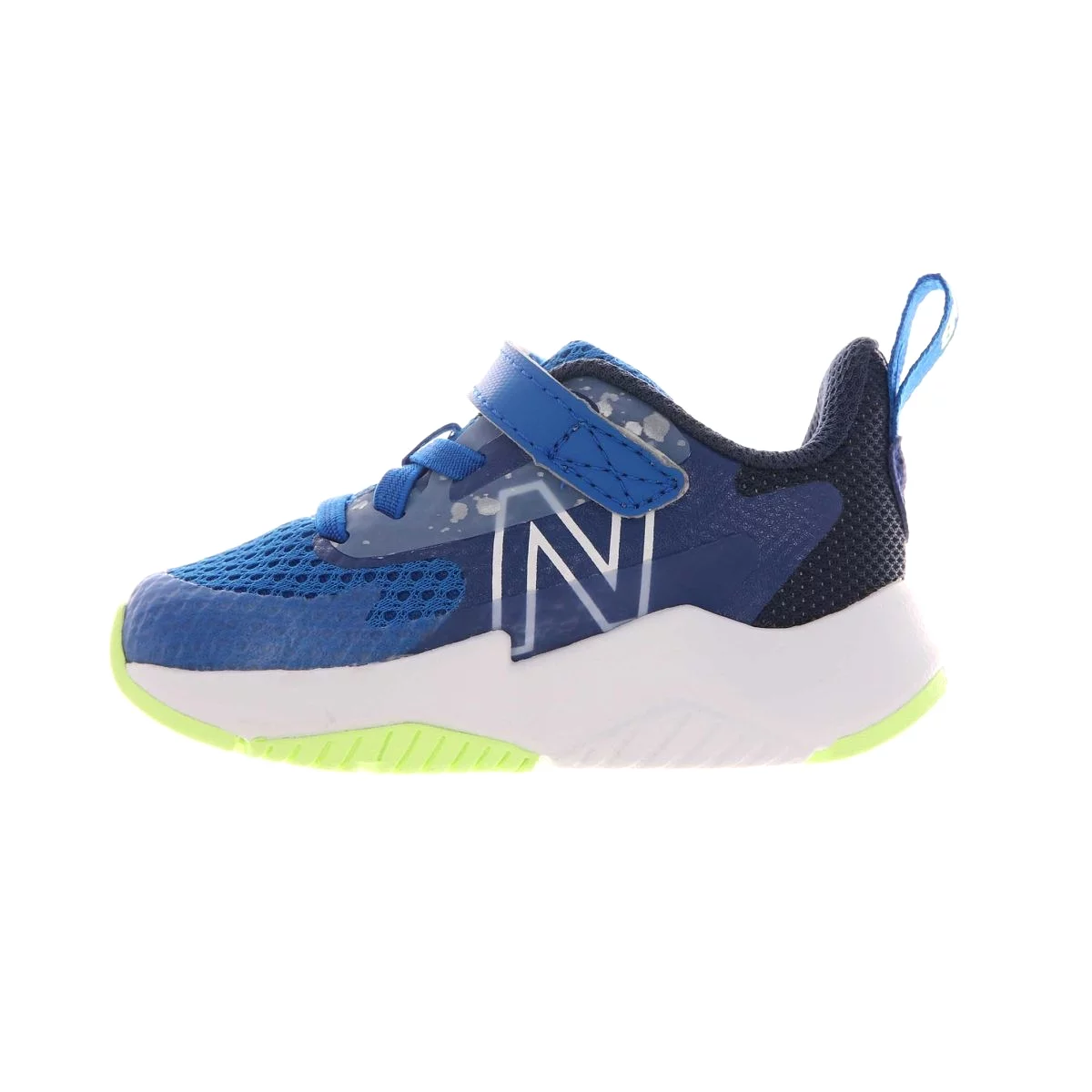 New Balance PS (Preschool) Rave Run v2 Bungee Lace with Hook-and-Loop Top Strap Royal/Lime