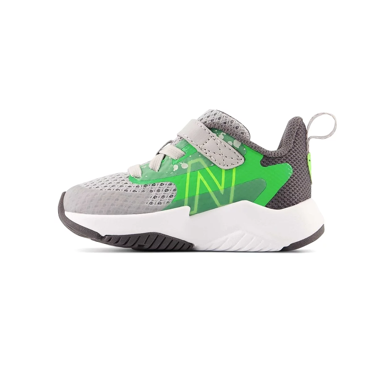 New Balance Toddler's ITRAVGG2 Grey/Lime