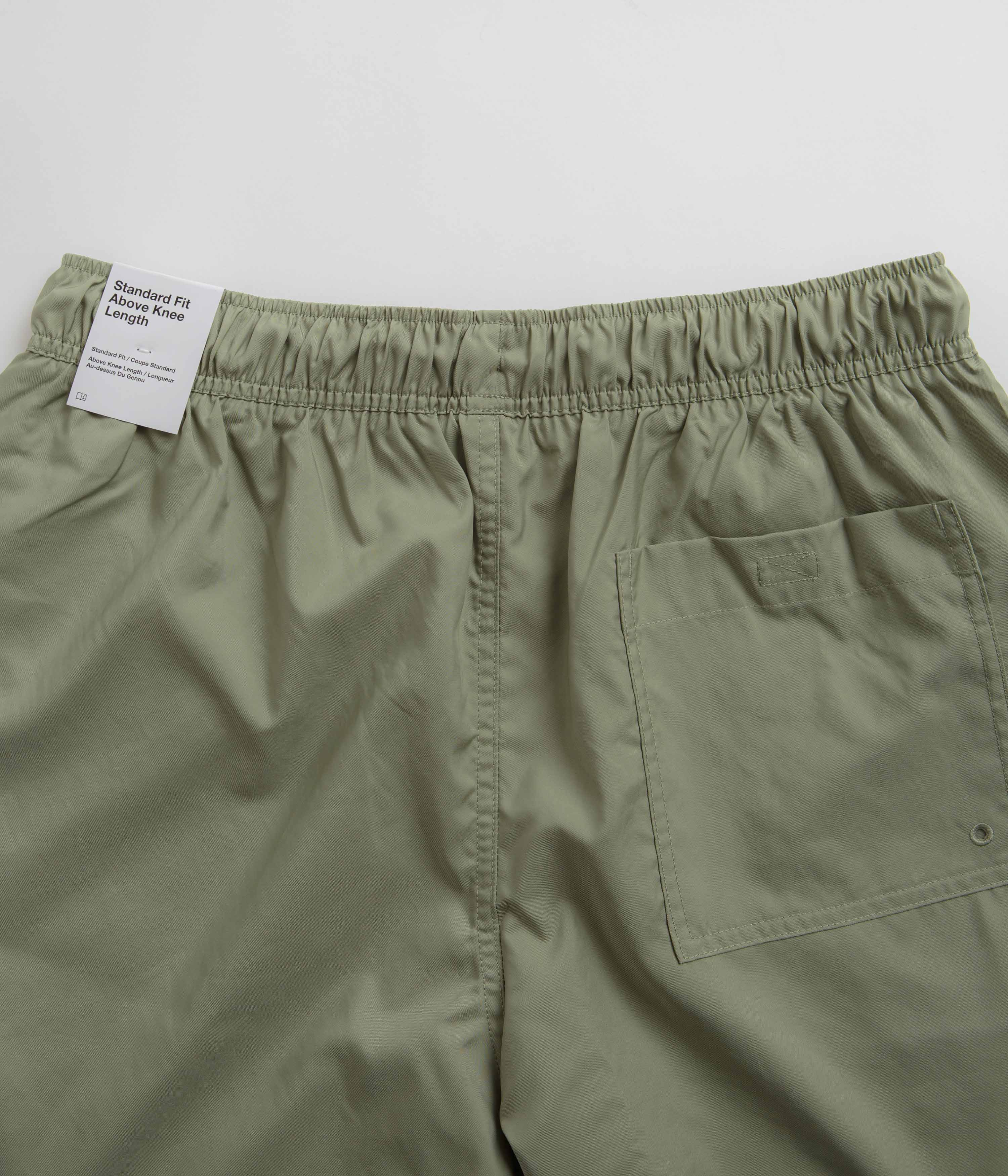 Nike Club Flow Shorts - Oil Green / White / White