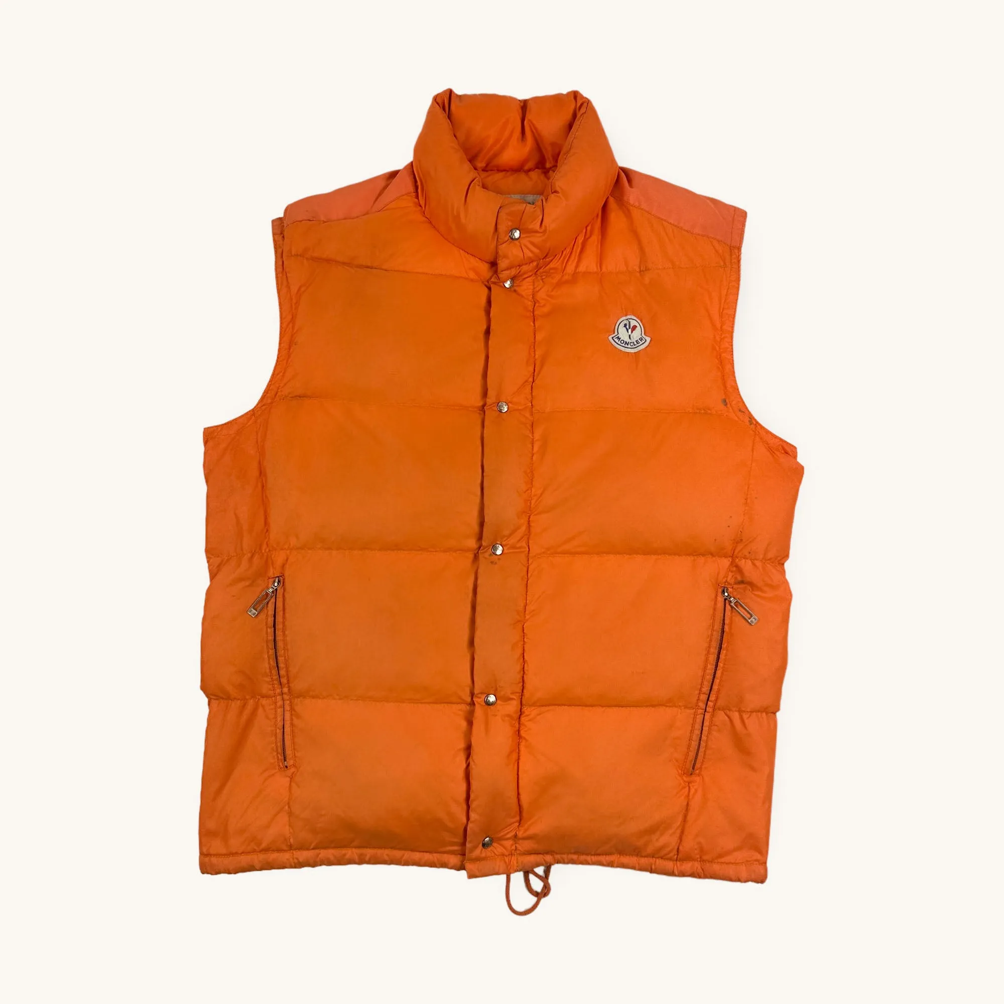 Orange 90s Moncler Grenoble Puffer Jacket Coat (M)